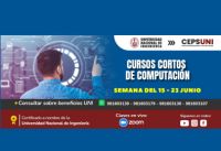 CEPS - UNI, / Cursos cortos de computación - semana del 15 - 23 JUNIO