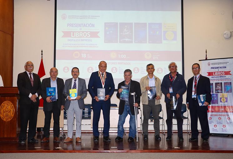 Facultad de Ingenier&iacute;a Mec&aacute;nica present&oacute; cinco nuevas publicaciones acad&eacute;micas de docentes e investigadores de la UNI