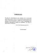 Comunicado de Secretaría General UNI