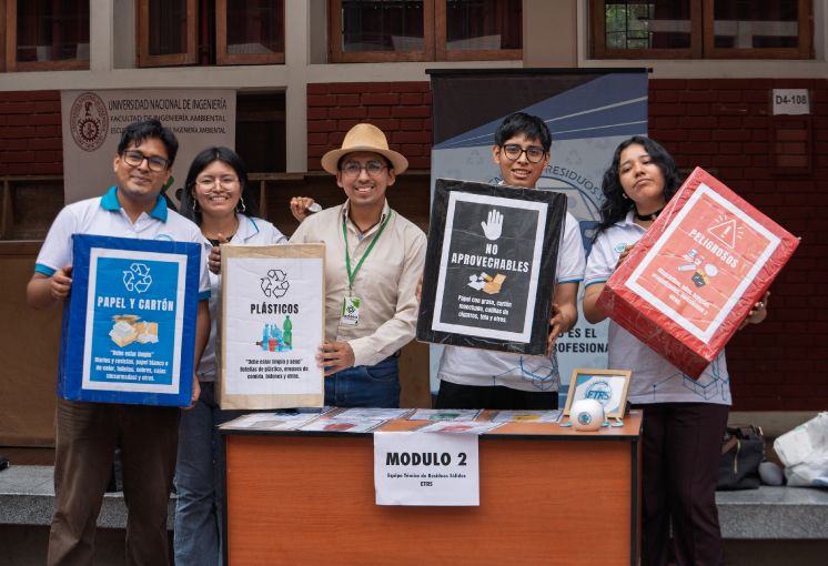 Facultad de Ingenier&iacute;a Ambiental lidera jornada que fortalece la conciencia ambiental en la UNI