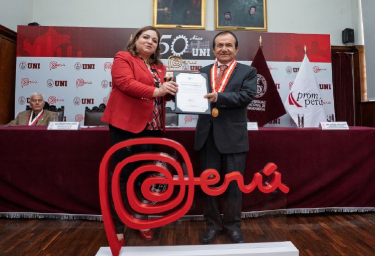 UNI recibe la Marca Per&uacute; y proyectar&aacute; la ciencia e innovaci&oacute;n peruana al mundo