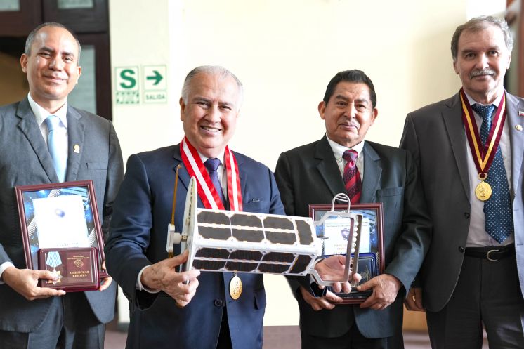 UNI busca poner en &oacute;rbita el nanosat&eacute;lite modular peruano Chasqui 2 en el 2026