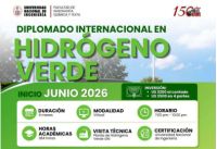 LA UNIDAD DE POSGRADO DE LA FIQT CONVOCA AL DIPLOMADO INTERNACIONAL EN HIDR&Oacute;GENO VERDE | INICIO 15 DE JUNIO
