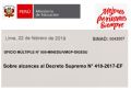 Pronunciamiento del Minedu sobre los alcances del Decreto Supremo N° 418-2017-EF respecto a la temporalidad del contrato docente en las universidades públicas.