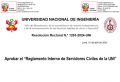 Resoluci&oacute;n Rectoral N&deg; 1203-2024-UNI: Aprobar el &ldquo;Reglamento Interno de Servidores Civiles de la Universidad Nacional de Ingenier&iacute;a&rdquo;