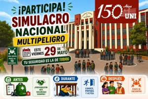 UNI participará en el Simulacro...