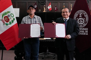 UNI y distrito de Ahuayro firman...