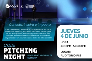 "Code Pitching Night" reunirá a...