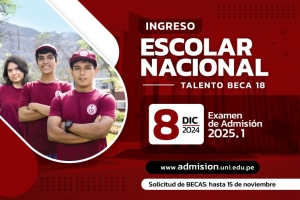 UNI ofrece becas y semibecas a...