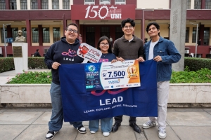 Estudiantes de la UNI obtuvieron el...