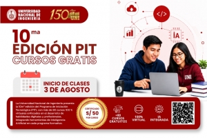 UNI ofrecerá más de 80 cursos...