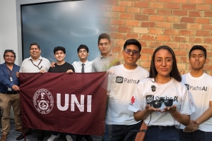 Estudiantes de la UNI clasifican a...