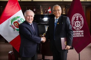 UNI firma convenio con UNDAC de Cerro...